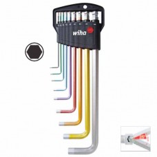 Wiha Hexagon Ball End L-Key Set in Classic Holder - 9 pcs - 34268